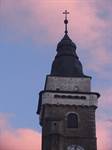 Slavice - věž kostela